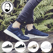 [Da Na Han] Adidas NMD R2 màu xanh xám tiếng ồn thở giày chạy BY3014 BY9316