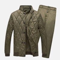 Куртка, штаны, зимнее камуфляжное пальто, увеличенная толщина