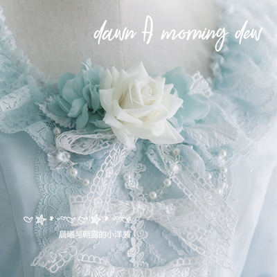 taobao agent [Morning Xi and Delosa] ---- Original Design ----- Chen Xi Lolita Flower Marrying Small Top spot page