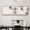 Phòng khách phong cách Trung Quốc mới thư pháp bức tranh trang trí nghiên cứu nền phòng trà bức tranh treo tường Shede thư pháp và hội họa Banner bức tranh tường Zen