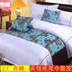 Khách sạn khách sạn bộ đồ giường giường đuôi giường bìa pad giường cờ bảng cờ trăm hoa cây mẫu chính hãng Trải giường