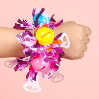 Макаронные розовые кнопки