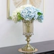 Cao cấp tân cổ điển phong cách châu Âu đồng pha lê thủy tinh mô hình phòng trang trí nhà phòng khách phòng ăn trang trí bình hoa - Trang trí nội thất