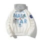 Phi hành gia NASA chung áo khoác mùa thu đông dày phi công áo khoác cặp đôi sinh viên thủy triều thương hiệu đồng phục bóng chày đệm bông