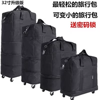 158 không khí lô hàng túi hành lý ở nước ngoài túi du lịch lớn Oxford túi để di chuyển túi ròng rọc túi du lịch size lớn