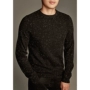 Dimple Hsu đầy đủ cashmere chấm đan áo thun "người đàn ông" jm21174 áo len nam