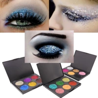 6 màu long lanh bột pearlescent long lanh eyeshadow sân khấu chuyên nghiệp trang điểm net trẻ em màu đỏ sinh viên hiệu suất sequins eyeshadow khay bảng mắt mac