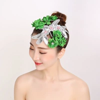 Трехэкейт сливы цветение (темно -зеленый -72