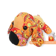 Gododo dog dog vải 3 năm tuổi búp bê đệm gối món quà sinh nhật made trong nước PP bông plush vải đồ chơi
