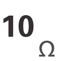10 Ом
