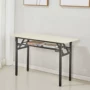 Bàn đào tạo dài 1,2 mét, bàn gấp quầy hàng ngoài trời bàn học tập bàn dài bàn ăn hình chữ nhật đơn giản - Bàn bàn vi tính mini