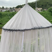 Серо-белый воздухопроницаемый верхний сетевой палаток висят+цинк