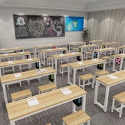 Trái tim học sinh IKEA bàn ghế học sinh lớp tư vấn đơn đôi bàn đào tạo và ghế sống nhà hàng đầu cửa hàng đồ nội thất chính thức - Nội thất giảng dạy tại trường