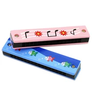 Gỗ kèn Harmonica mini phim hoạt hình nhạc cụ học sinh giai điệu piano trẻ em mới bắt đầu chơi kèn nhỏ đồ chơi - Đồ chơi nhạc cụ cho trẻ em