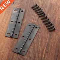 2Pcs Black Kitchen Cabinet Door Hinges Furniture Accessories