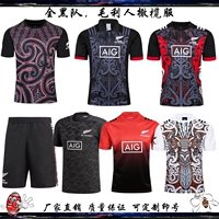 18-19 NRL New Zealand All Blacks bóng bầu dục quần short chơi quần áo váy Maori Tất cả người da đen bóng bầu dục Quả bóng bầu dục