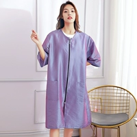 Фиолетовый XL средний рукав