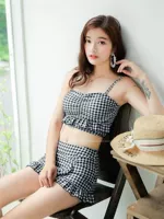 Bộ đồ bơi nữ mùa xuân hot baby nhỏ hai mảnh chia nhỏ bé gái tươi phiên bản Hàn Quốc của bộ đồ bơi bé gái dễ thương - Bộ đồ bơi hai mảnh áo tắm 2 mảnh