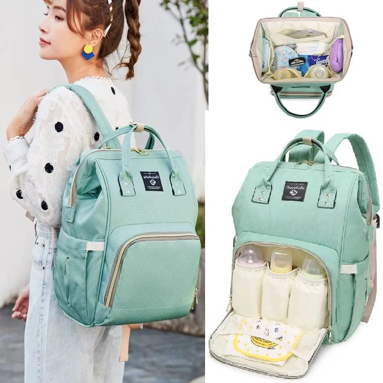 Mummy bag 2019 mới cho mẹ và ba lô trẻ em Hàn Quốc - Túi / túi Baby