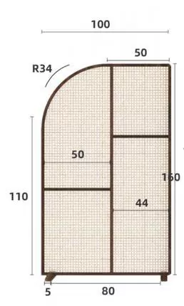 Tùy chỉnh 
            màn hình mây gỗ nguyên khối Nhật Bản vách ngăn phòng khách đơn giản khách sạn nổi tiếng Zen mới phong cách Trung Quốc kết hợp màn hình ghế di chuyển vách ngăn gỗ công nghiệp 