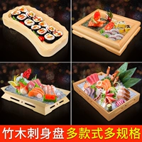 phụ kiện trang trí phòng khách đẹp Nhật Bản hộp gỗ trắng sushi đĩa sashimi đĩa hải sản cá sống đá đĩa đĩa cá hồi ẩm thực Nhật Bản hộp gỗ xây tường trang trí phòng khách