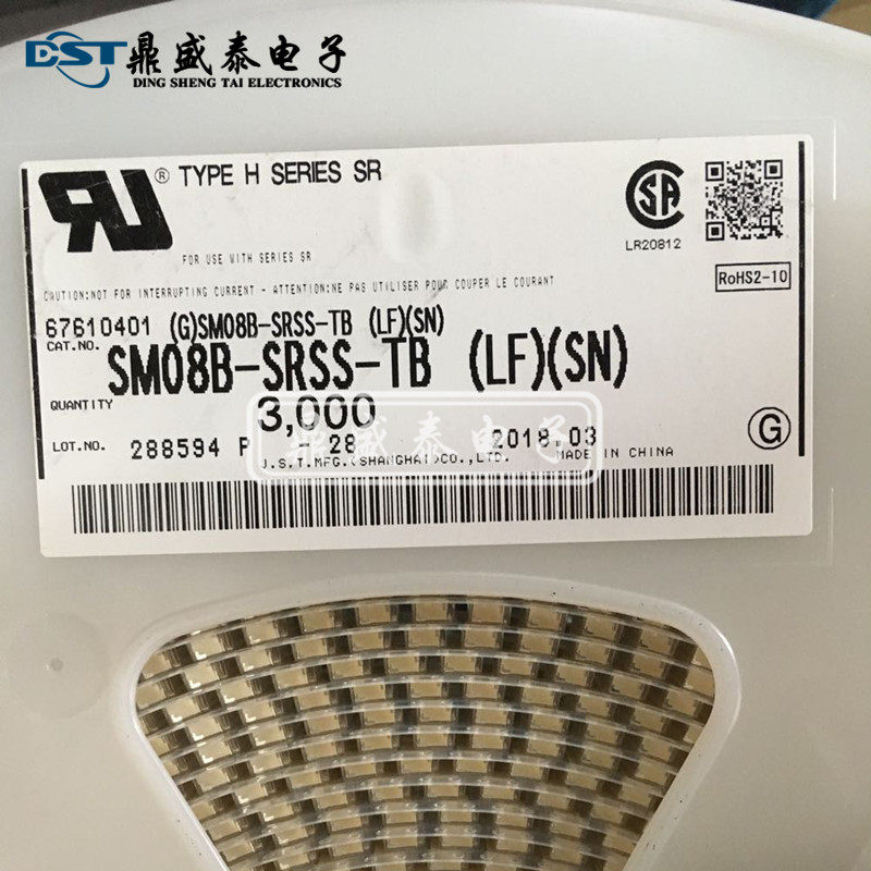 JST连接器 SM08B-SRSS-TB 针座8P 1.0MM间距 原装现货 一个起拍-淘宝网