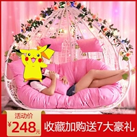 Качели для домашнего использования, качалка для двоих для отдыха, подвесная корзина, популярно в интернете