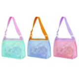 3 стиля дети для взрослых сумок для хранения сетки Shell Sand Sand Seach S