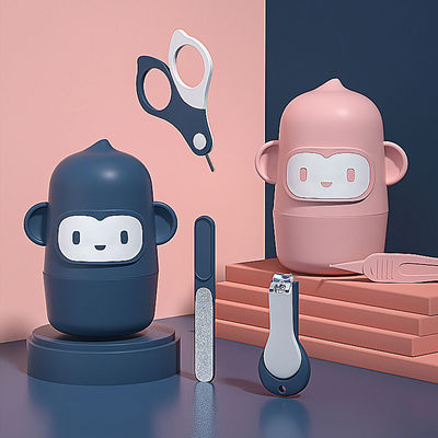 婴儿指甲剪7/5件套装宝宝剪刀新生儿童专用防夹肉指甲刀钳子耳勺