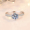 Micro set 1 carat diamond ring