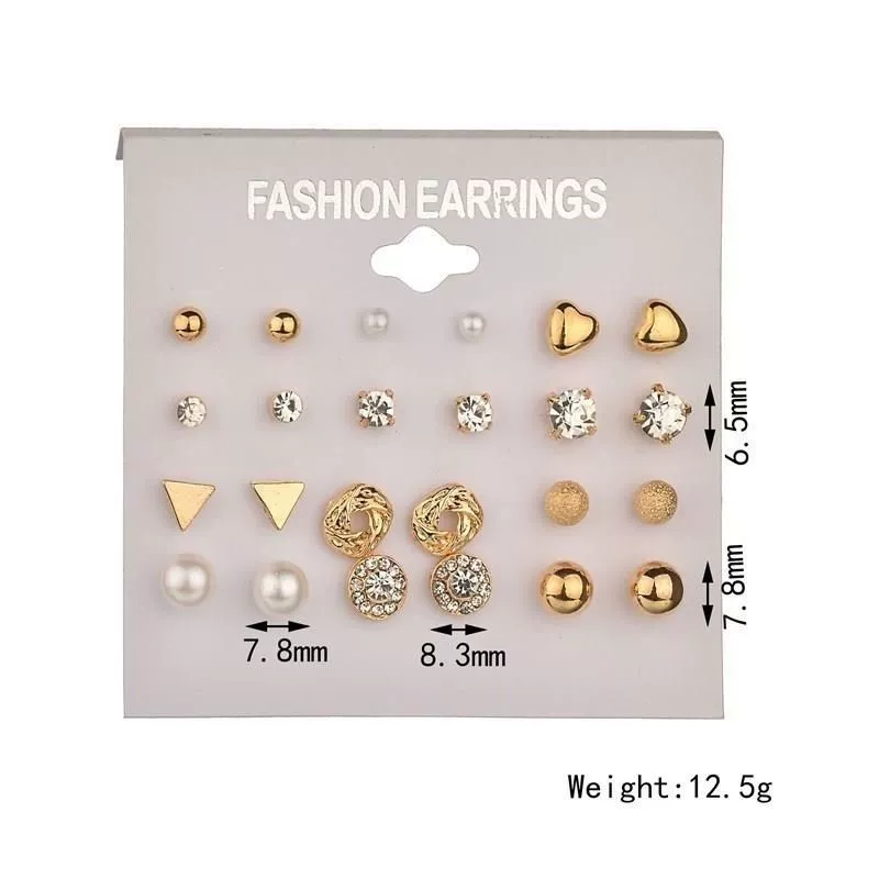 Кристальные серьги CA для ЖЕНЩИН CREATIVE RHINESTONE EARINGS Hot S