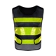 Lưới thoáng khí áo phản quang vest công trường vest quần áo an toàn giao thông an ninh áo khoác đi xe máy áo phản quang 3m