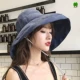 Шляпа Big Brim Hidden Green Peach Velvet Hat для отправки ветрозащитной веревки