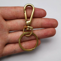 Небольшая медная пряжка + 3 см. Медное кольцо