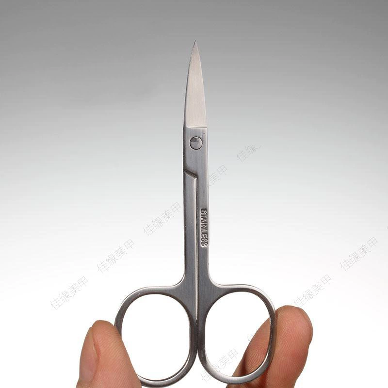 Sản phẩm mới thông thường đặc điểm kỹ thuật cắt tỉa lông mày kéo lông mi cắt tỉa móng tay làm đẹp bằng thép không gỉ chất lượng cao dụng cụ làm móng - Công cụ Nail