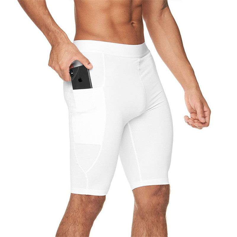White Lining2021 new pattern Quick drying Bodybuilding shorts male Mesh ventilation Basketball pants brother Squat train motion Three minutes of pants summer