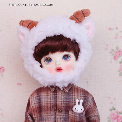 taobao agent 猪 Rabbit Fat Fat Pig Hat｝ 346 points BJD baby use a variable cap Blythe small cloth Dal holala