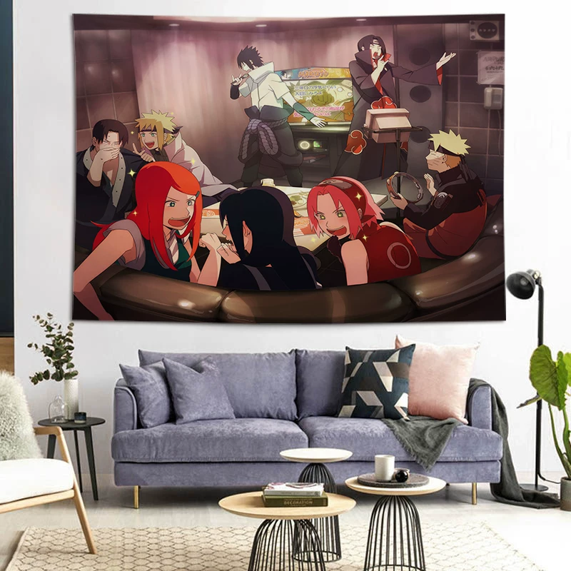 Naruto Background Factering INS Room Decoration