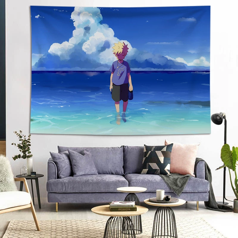 Naruto Background Factering INS Room Decoration