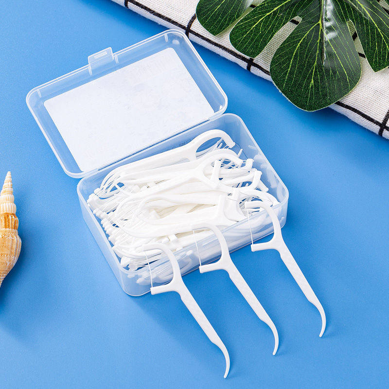 线超细牙线棒剔牙线成人牙签