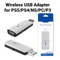 Wireless USB Adapter for PS5/PS4/NS/PC/P3 Controller Receive