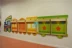 Bức tường mẫu giáo trên tường của đồ chơi Trò chơi tường trẻ em chơi trò chơi giáo dục sớm Công nghệ nhận thức Hành lang tư duy tường 