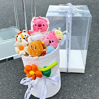 Подарочная коробка Burger Maid Loopy Букет продукта+отправка огней для написания поздравительных открыток