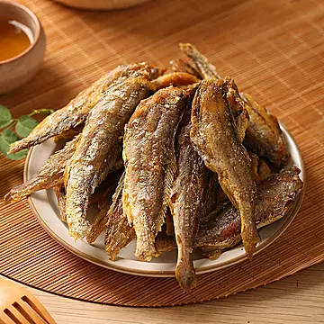 香酥小黄鱼干即食休闲吃的小鱼干零食干