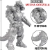 NECA Năng Lượng Phản Lực Hạt Nhân Phiên Bản Godzilla Guren Phiên Bản Điện Ảnh 2019 Vua Của Quái Vật Hành Động Hình Đồ Chơi mô hình chibi naruto	 Capsule Đồ chơi / Búp bê / BJD / Đồ chơi binh sĩ