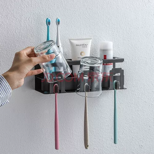 Зубная паста из нержавеющей стали, зубная щетка, креативный комплект, ополаскиватель для рта, система хранения, нержавеющая сталь AISI 304