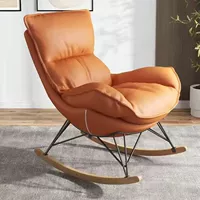 Оранжевая технологическая ткань (высокое качество) отдельное кресло встряхивания в одиночку