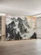 Màn hình gấp tùy chỉnh 
            di động Vách ngăn phòng khách Trung Quốc bằng gỗ nguyên khối văn phòng khách sạn phòng trà cảnh quan Màn hình gấp tùy chỉnh Tháp Wangyun