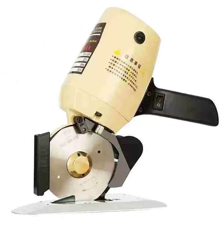 Dệt vải kéo điện cắt máy cắt máy cắt máy cắt máy cắt kéo bằng velvet slot điện máy cắt vai cắt laze vải Máy cắt vải