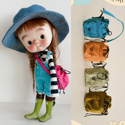 taobao agent [Cross -body bag. Wave dot bag] Leisure/BJD3456812 points/OB11 cotton doll clothes little dream girl